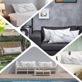 thumbnail image 6 of Marble White Long Body Pillow Covers, Ombre Grey Modern Minimalist Soft Breathable Throw Pillow Cases with Invisible Zipper, Decorative Pillowcase Pillows Protectors for Sofa Bed Couch 20"x60", 6 of 9