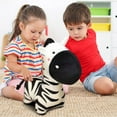thumbnail image 5 of QITOWM Plush Zebra Toy for Kids – Soft Stuffed Animal Doll,Cute Plush Toys Stuffed Animals Toy Cuddly Black and White Striped Toy, Perfect Gift for Boys and Girls, 5 of 5