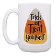 thumbnail image 2 of ThisWear Halloween Gifts Trick or Treat Yourself Candy Corn Mug 2 Pack 15oz Coffee Mugs Multi, 2 of 4