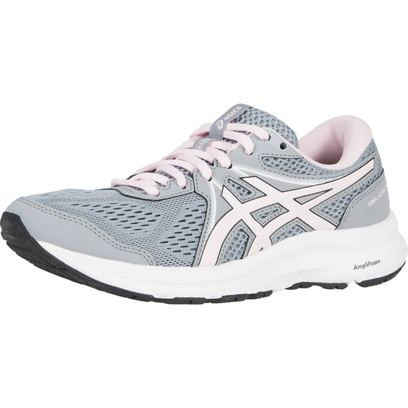 ASICS Women's Gel-Contend 7 Running Shoes, 7M, Sheet Rock/Pink Salt