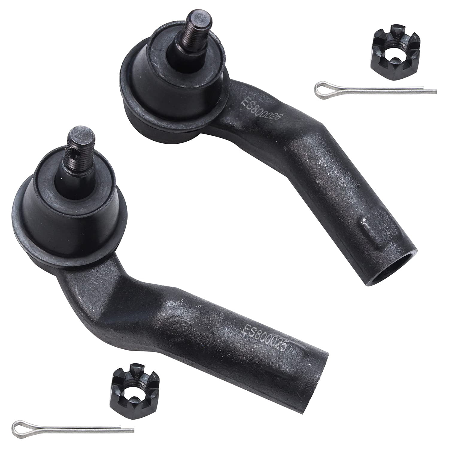 Detroit Axle - 10pc Front End Suspension Kit for 2004-2009 Mazda 3, 2006-2017 5, 2009 3 Sport, 2 Lower Control Arms w/Ball Joint 4 Outer Inner Tie Rods 4 Front Rear Sway Bar Links Replacement