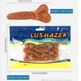 thumbnail image 2 of 7-Pack Bass Fishing Lures Soft Plastic Stick Bait, Weighted Sinking Senko 2.17in 0.21oz for Casting, Texas/Carolina/Wacky Rigs, Salt-Impregnated, Valentines Day Gifts,, 2 of 3