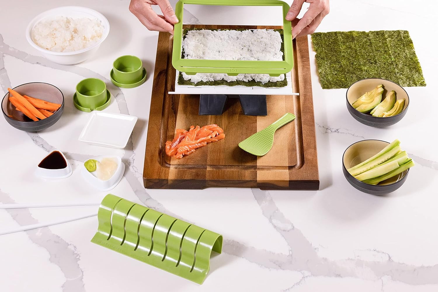 Shopline Marketing - Prepping your favourite sushi? Start with Saitaku's sushi  kit. All you need; rolled into one. 🍣🍱🍙