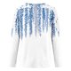 thumbnail image 5 of Ichuanyi liquidación de mujeres de verano para mujeres blusa de manga larga de manga redonda de impresión de encaje de encaje camiseta ICHUANYI WER2023082208676, 5 of 5