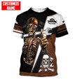 thumbnail image 1 of Camiseta de moda de verano para hombre, camisa con nombre personalizado mecánico en 3D, estampado en toda la prenda, informal, deportiva, DW47, 2022Adult size XXL Gao Jinjia LED, 1 of 2
