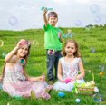 thumbnail image 2 of 24 Pack Bunny Bubble Wands Easter Basket Stuffers, Bubble Wand Bulk Easter Toys Easter Gifts for Kids Stuffers Goody Bag Filler, Easter Party Favors f, 2 of 5
