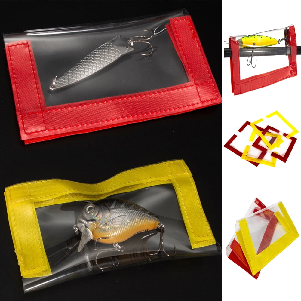 Cheers.US Lure Bait Jacket Bag Transparent Nylon Bait Protection Bag