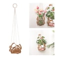 thumbnail image 4 of 2x Perchas de pared para estantería de plantas, macetas colgantes para interiores, macetas decorativas para macetas, perchas de plantas suculentas de Cola Colgador de plantas, 4 of 8