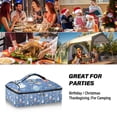 thumbnail image 7 of Iauyy Casserole Carrier for Hot Food Insulated Casserole Travel Carry Bag with Lid Food Warmer Bag for Party/Picnic,Ski Boards, 7 of 7