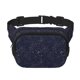 thumbnail image 1 of Fotbe Navy Dark Blue Cangurera Cuadrada con Estampado de Doble Capa, Bolsa de Cintura Ajustable Mini para Hombres y Mujeres, 1 of 9