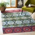 thumbnail image 2 of Safavieh  Handmade Cedar Brook Sussie Modern Cotton Rug Olive/Burgundy 5' x 8' 5' x 8', 8' x 10' Indoor Living Room, Bedroom, Dining Room, 2 of 5