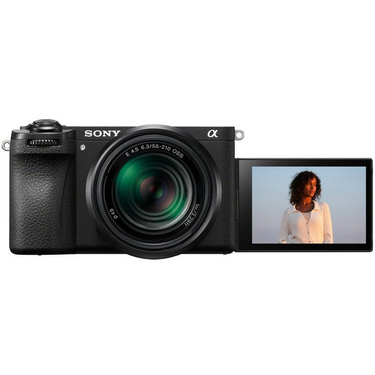 Sony a6700 4K Mirrorless Camera, 2 Lens Kit 16-50mm & 55