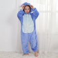 thumbnail image 3 of Pijamas para niños, pijamas de franela de invierno, ropa de dormir cálida, monos de animales para niños y niñas (talla S) brillar  Electrónica, 3 of 3
