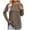 Khaki, variant on Aloohaidyvio Basic Sweaters for Women Long Sleeve Crew Neck Lightweight Casual Tunic Pullover Sweater Black L