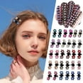 thumbnail image 3 of Easter Hair Accessories Rhinestone Side Clip Small Hair Clip Hair Claw Sim-ple Bangs Clip Top Clip Hair Easter Decor, 3 of 3