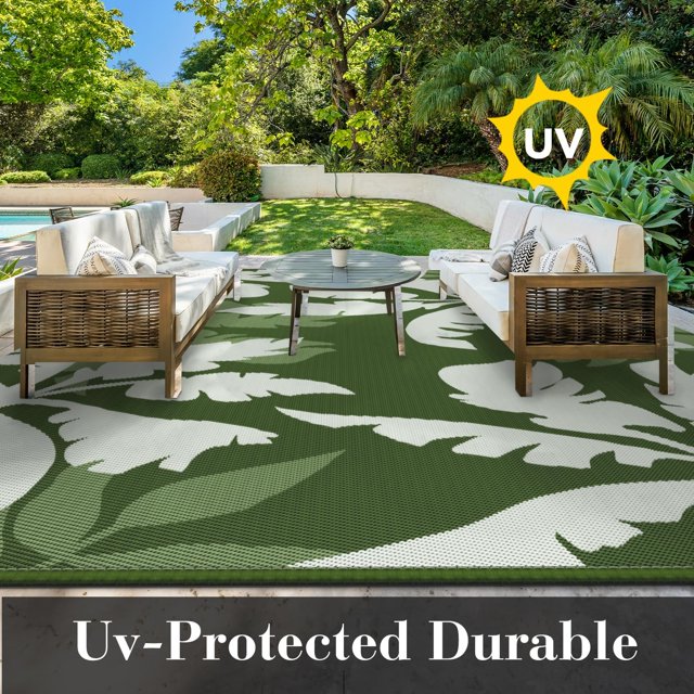 Outdoor Rug x ft Boho Outdoor CarpetPatio RV Deck Camping Rug Portable Boho Rugs for Outdoor Area Rug Picnic Backyard Porch Beach Mat &