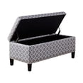 thumbnail image 3 of Madison Park FPF18-0503 Shandra II Banc de Rangement Supérieur Touffeté, 3 of 4