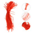 thumbnail image 2 of 100 Pcs Sacs en Filet Réutilisables pour Fruits et Légumes Sacs en Plastique Filet d'Emballage pour Jouets Fruits Fruits de Mer (Rouge), 2 of 9