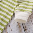 thumbnail image 6 of Fesfesfes Newborn Infant Baby Jumpsuit Boys Girls Long Sleeve Striped Article Pits Romper Jumpsuit Plus Size $10, 6 of 9