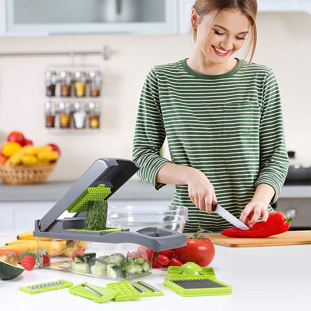 Food Vegetable Fruit Salad Peeler Cutter Slicer Kitchen Cutting YI