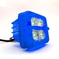 thumbnail image 2 of Faro Para Moto Rasen Auxiliar Cuadrado 4 Led Blanco Contorno Rgb            azul, 2 of 5