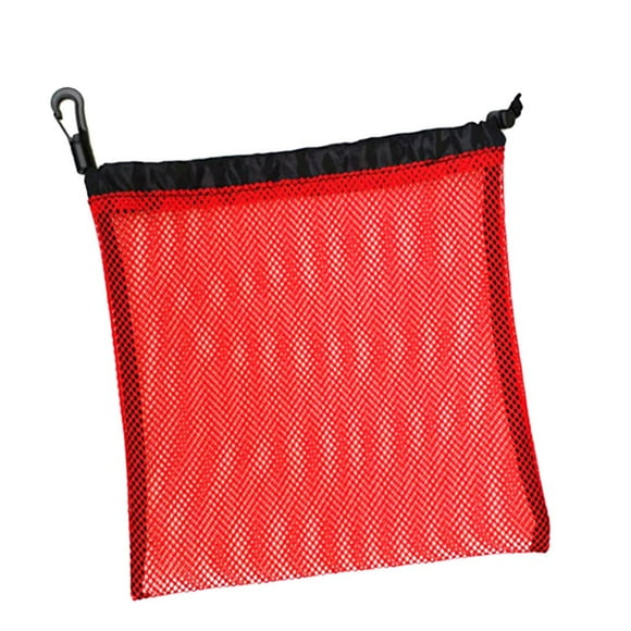 Bolsa de mensajero ligera de nailon para tenis, con capacidad para 30 pelotas de tenis rojo