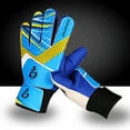 thumbnail image 3 of sunsanly 1 Pair Goalie Gloves Non-slip Sweat Absorption High Elasticity Children Soccer Goalkeeper Gloves Sports Protective Gear, 3 of 7