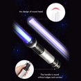 thumbnail image 4 of piezas 2 en 1 7 colores que cambian espada iluminada espada ligera expandible con sonido Cosplay juguete niños cumpleaños Halloween regalos de Navidad, 4 of 8