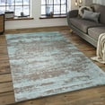 thumbnail image 2 of EORC SILVER Hand Knotted Wool Contemporary Galaxy Rug, 7'11 x 10'2, 2 of 6