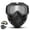 Gray, variant on A Full-face Goggle, Detachable Anti-Fog HD Lens & Anti-UV Dust Protection for Cutting, Riding, Construction and Industrial Work