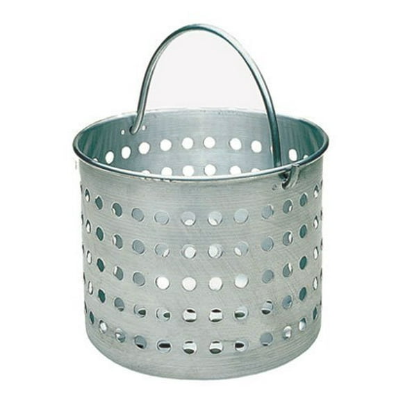 Update International ABSK-20 20-Quart Aluminum Steamer Basket, Silver