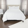 thumbnail image 3 of Rizzy Home Transitional Geometric Standard Sham With White QLTBQ4542WHGY2026, 3 of 4