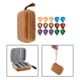 thumbnail image 4 of Estuche compacto para púas de guitarra con absorción de impactos y bolsa para 15 púas. Naranja amarillo, 4 of 9