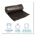 thumbnail image 4 of Low-Density Waste Can Liners 33 gal, 0.5 mil, 33" x 39", Black, 200/Carton, 4 of 4
