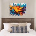 thumbnail image 4 of Picia Colorful Paint Print Pattern Tapestry-Tapestries for Bedroom Living Room Dorm(29x37"), 4 of 8
