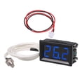 thumbnail image 4 of deevoka 12V Digital Thermometer Practical Multipurpose for Cellar Guitar Room Garden Blue, 4 of 7