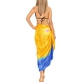 thumbnail image 3 of HAPPY BAY Women's Summer Beachwear Sarong Bikini Wraps Swim Cover up Skirt Wrap Swimwear Swimsuit Beach Coverups for Women One Size Fire, Tie Dye, 3 of 4