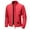 Red, variant on Women's Casual Windbreaker Jackets Lightweight Long Sleeve Stand Collar Outdoor Comfortable Fit Daily Wear Sport Coat Relaxed Fit Blouses Red,2XL