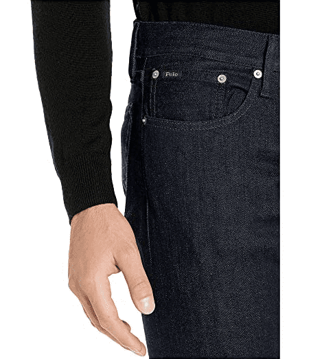 Polo Ralph Lauren MILLER RINSE Varick Slim Straight Fit Jeans, US