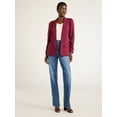 thumbnail image 3 of Scoop Women's and Women’s Plus Relaxed Ultimate ScubaKnit Blazer with Scrunch Sleeves, Sizes XS-4X, 3 of 5