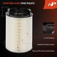 thumbnail image 4 of A-Premium 2-PC Engine Air Filter Compatible with Volkswagen Jetta 2011 2012 2013 2014 2015 L4 2.0L, 4 of 9