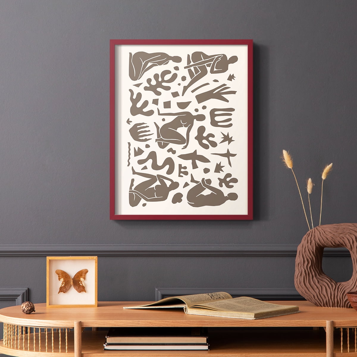 Matisse CCXXXIV in Solid Wood 11 x 14 Framed Print