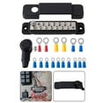 thumbnail image 2 of 12 Point Busbar Bus Bar Power Distribution Block 180A 12V Dc Pair Black Red, 2 of 4