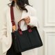 thumbnail image 3 of Bolso bandolera elegante para mujer, bolso bandolera informal de lona con múltiples bolsillos para uso diario, 3 of 7