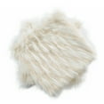 thumbnail image 4 of Home Soft Things Feathery Faux Fur 2 Piece Throw Pillow Cover Set - Ivory - 14" x 26", 4 of 4