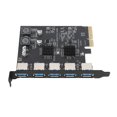 thumbnail image 1 of Type A PCIe 4X Adapter Card, Stable Safe 10Gbps USB 3.2 Gen 2 PCIe Card  for  7 10 11 for LINUX, 1 of 7