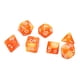 thumbnail image 2 of Dados poliédricos con números blancos, 4 juegos de dados poliédricos con números blancos grandes, dados poliédricos construidos para durar, 2 of 8