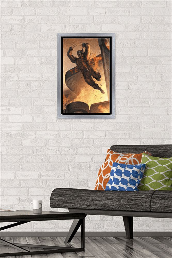 Marvel Comics - Wolverine - X-Force #26 Wall Poster, 14.725" x 22.375", Framed