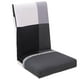 thumbnail image 2 of Funda de silla a Rayas en Relieve Macarena Fundas para sillas Tela escocesa negra, 2 of 8