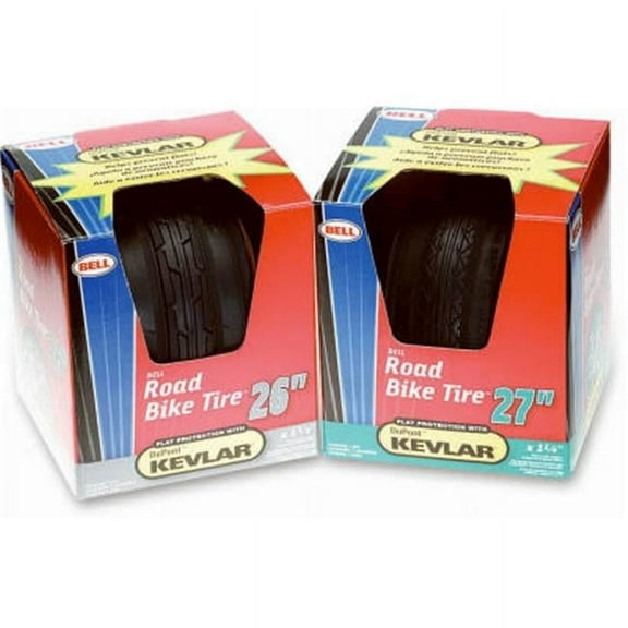 Bell Sports 7014729 26 in. Bell Road Bike Tire, Rugged Carbon Steel